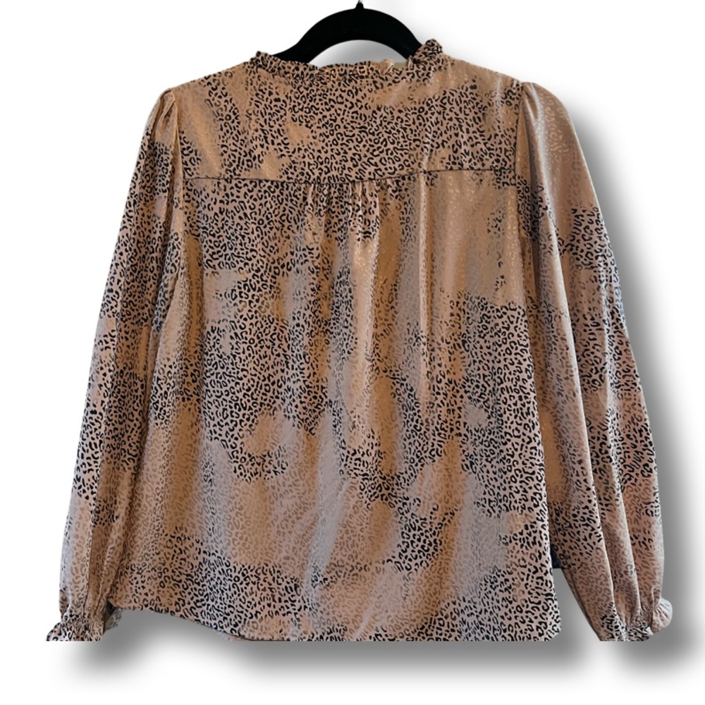 Current Air Leopard Print Blouse - image 5